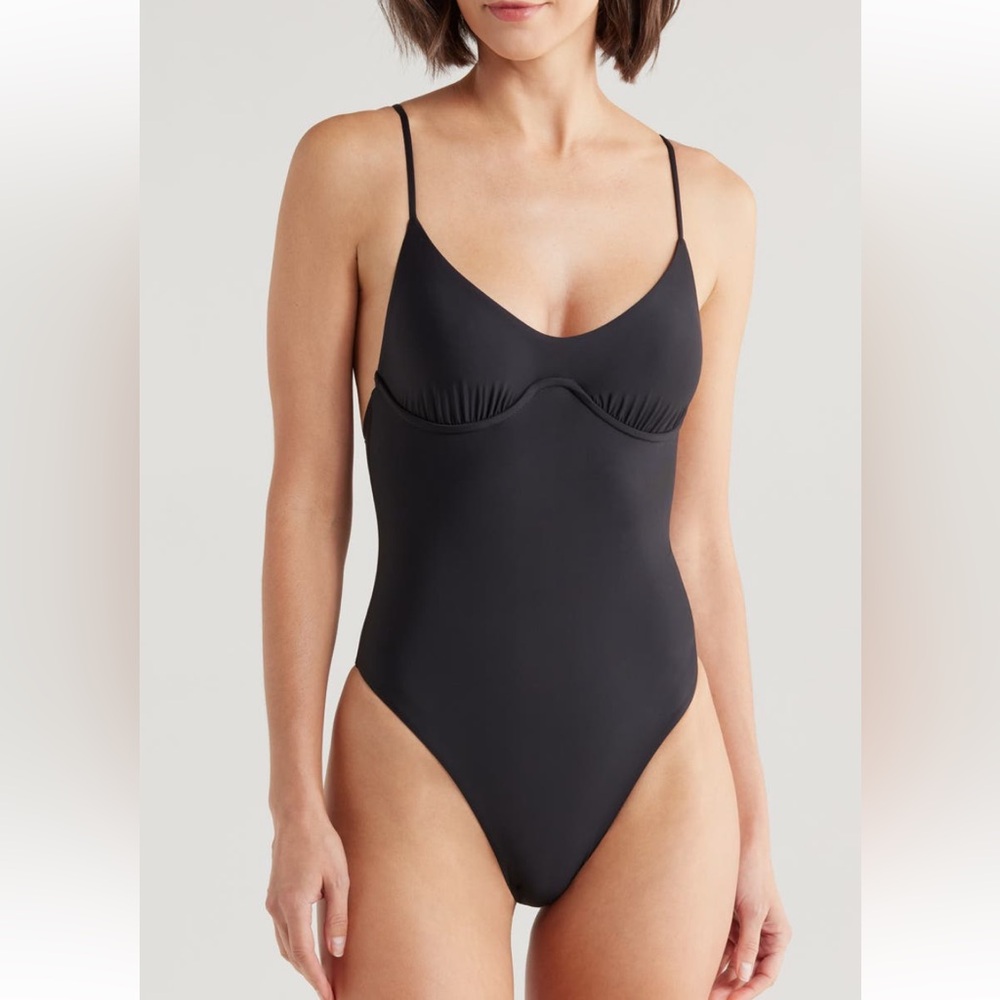 NWOT Maaji Blackjack Celine One-piece Swimsuit Size M Nordstrom